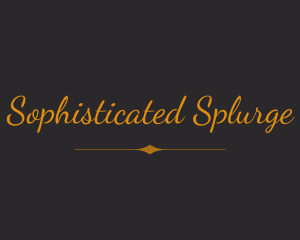 Elegant Cursive Business logo design