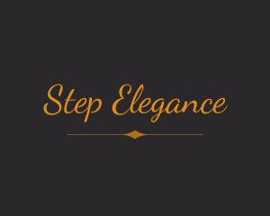 Elegant Cursive Business logo design