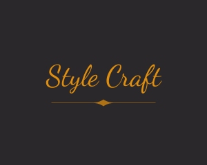 Elegant Cursive Business logo design