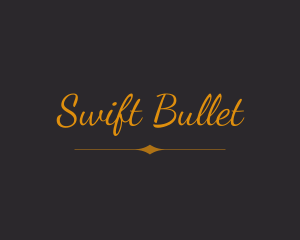 Elegant Cursive Business logo design