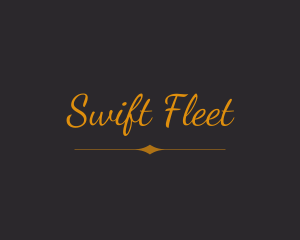 Elegant Cursive Business logo design