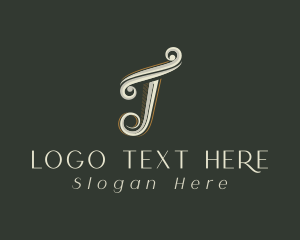 Greek Style Shop Letter T logo