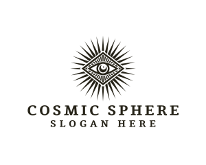 Psychic Cosmic Eye logo design