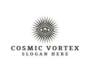 Psychic Cosmic Eye logo design