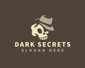 Spooky Skull Hat logo