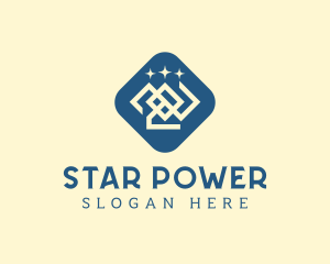 Generic Crown Stars logo design