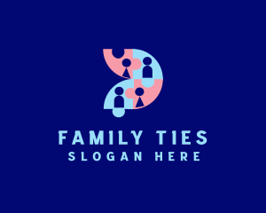 Nursery Toddler Puzzle  logo design