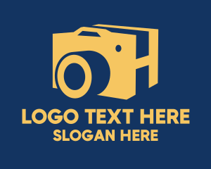 Camera - Photographer Film Camera logo design