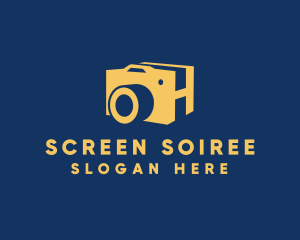 Photographer Film Camera  logo design