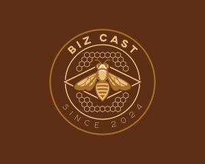 Honey Bee Honeycomb logo