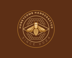 Honey Bee Honeycomb logo