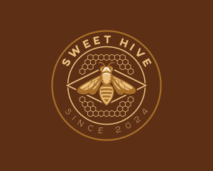 Honey Bee Honeycomb logo