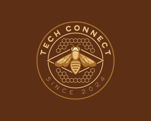 Honey Bee Honeycomb logo