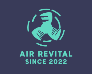 Exhaust Fan Ventilation  logo design