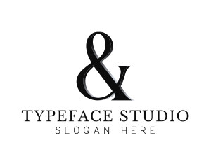 Classic Serif Ampersand logo