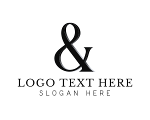 Font - Classic Serif Ampersand logo design