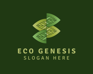 Nature Eco Leaf  logo design