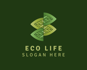 Nature Eco Leaf  logo design