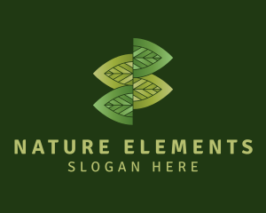 Nature Eco Leaf  logo design