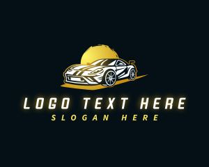 Auto Detailing Car logo