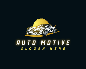 Auto Detailing Car logo design