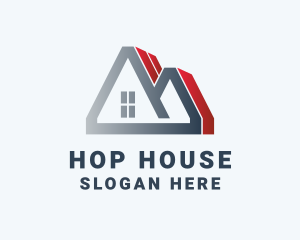 Architectural House Roof logo design