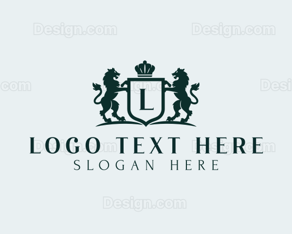 Upscale Fashion Shield Logo