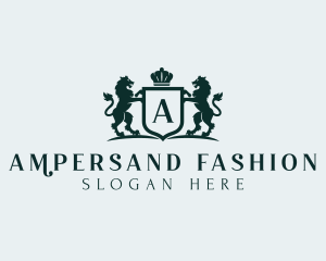 Upscale Fashion Shield logo design