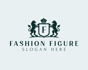 Upscale Fashion Shield logo design