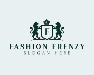 Upscale Fashion Shield logo design