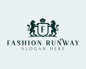 Upscale Fashion Shield logo design