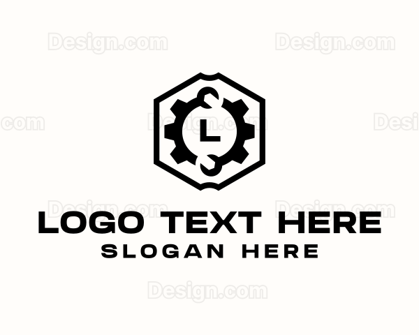 Wrench Cog Fix Logo