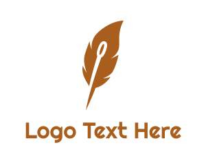 Brown Needle Leaf logo