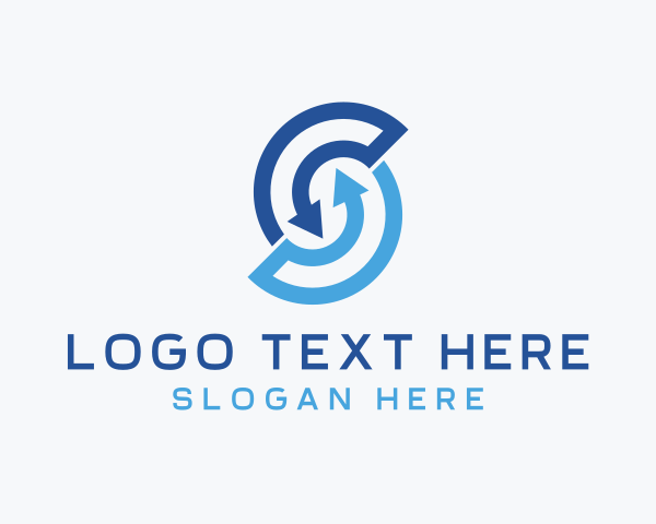 Rotate logo example 1