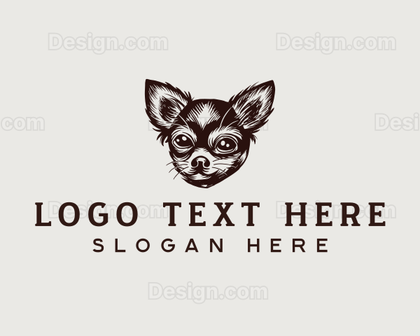 Dog Puppy Chihuahua Logo