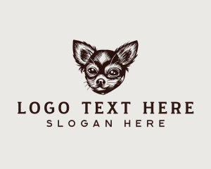 Dog Puppy Chihuahua logo