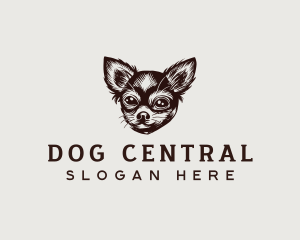 Dog Puppy Chihuahua logo design