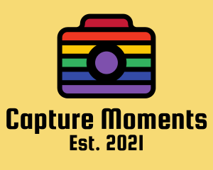 Colorful Rainbow Camera  logo
