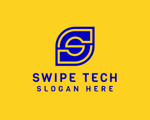 Digital Technology Letter S  logo design