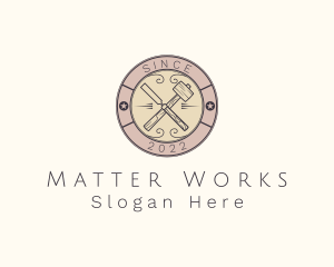 Woodworking Sculpting Tools logo design