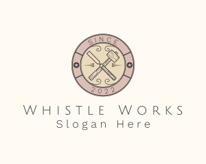 Woodworking Sculpting Tools logo design