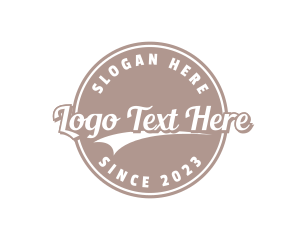 Simple - SImple Stylish Badge logo design