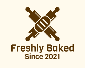 Rolling Pin Oven Bakery  logo design