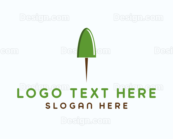 Eco Push Pin Logo