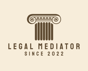 Legal Office Column logo design