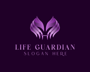 Guardian Angel Wings logo design