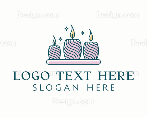 Aromatherapy Scented Candle Logo