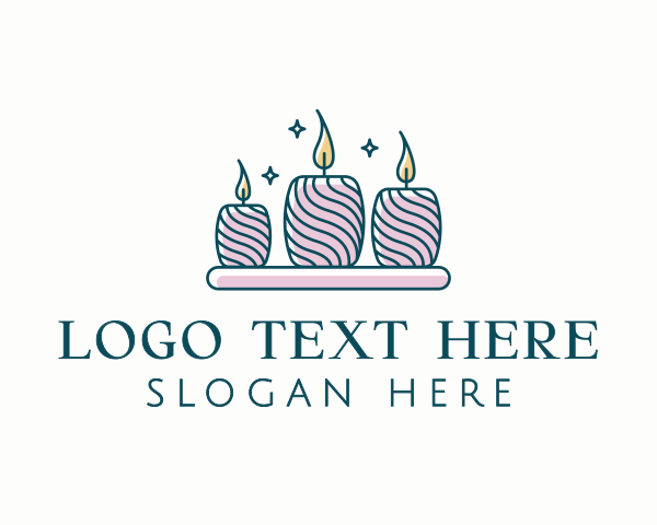 Aromatherapy Scented Candle logo