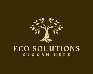 Environment Wellness Tree  logo