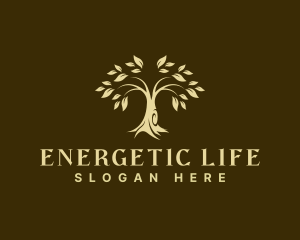 Environment Wellness Tree  logo design